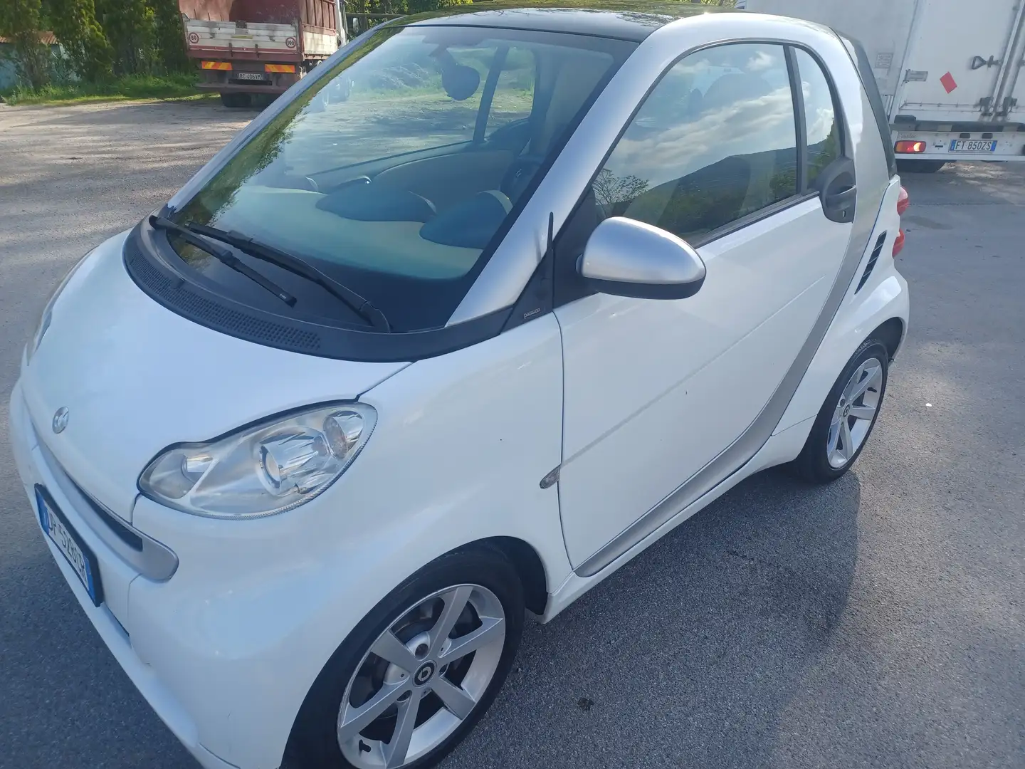 smart forTwo Fortwo 1.0 mhd Passion 71cv Bianco - 1