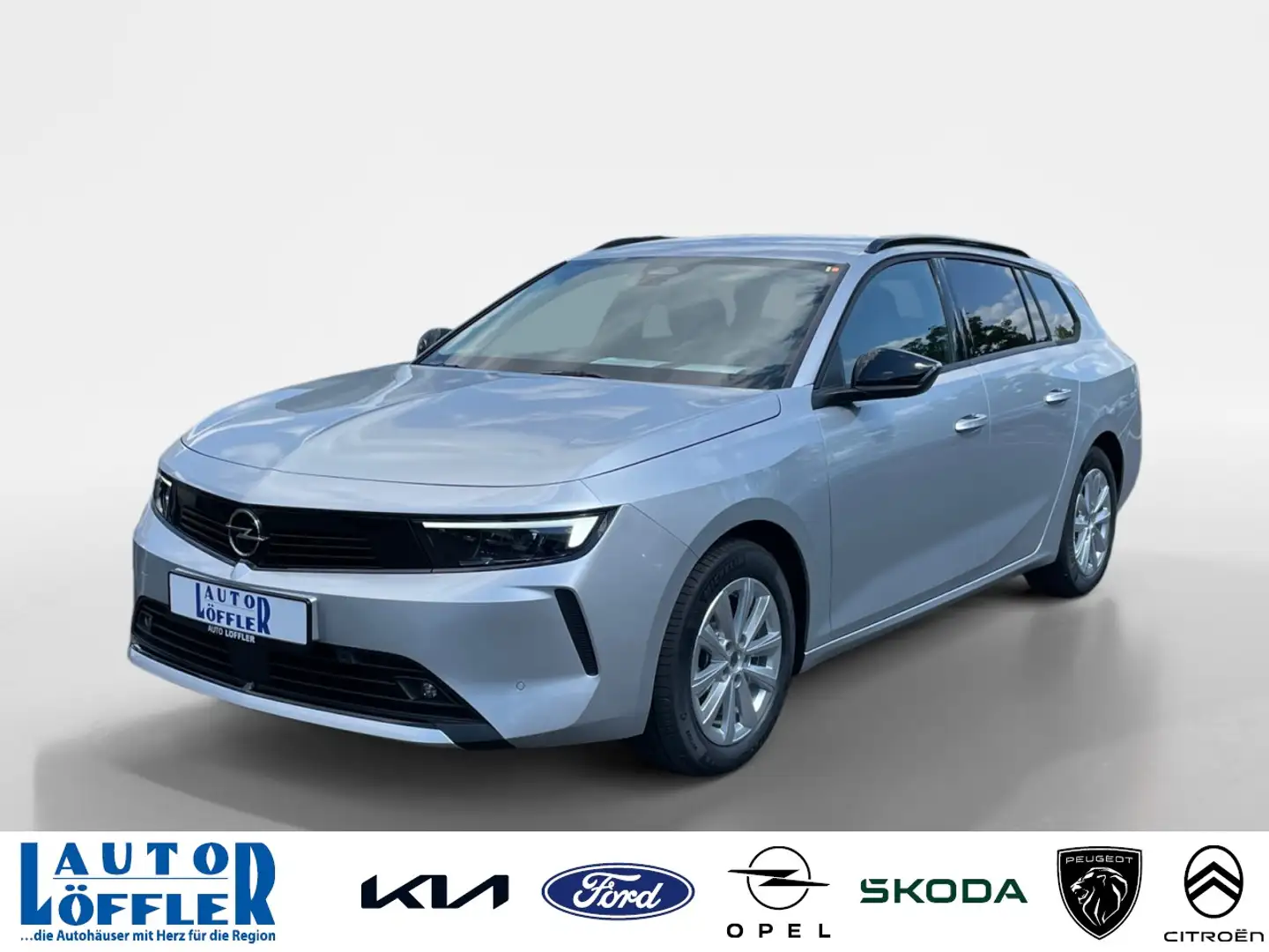 Opel Astra 1.2 ST Klimaaut. PDC RFK SHZ LHZ DAB BT Klima Silber - 1