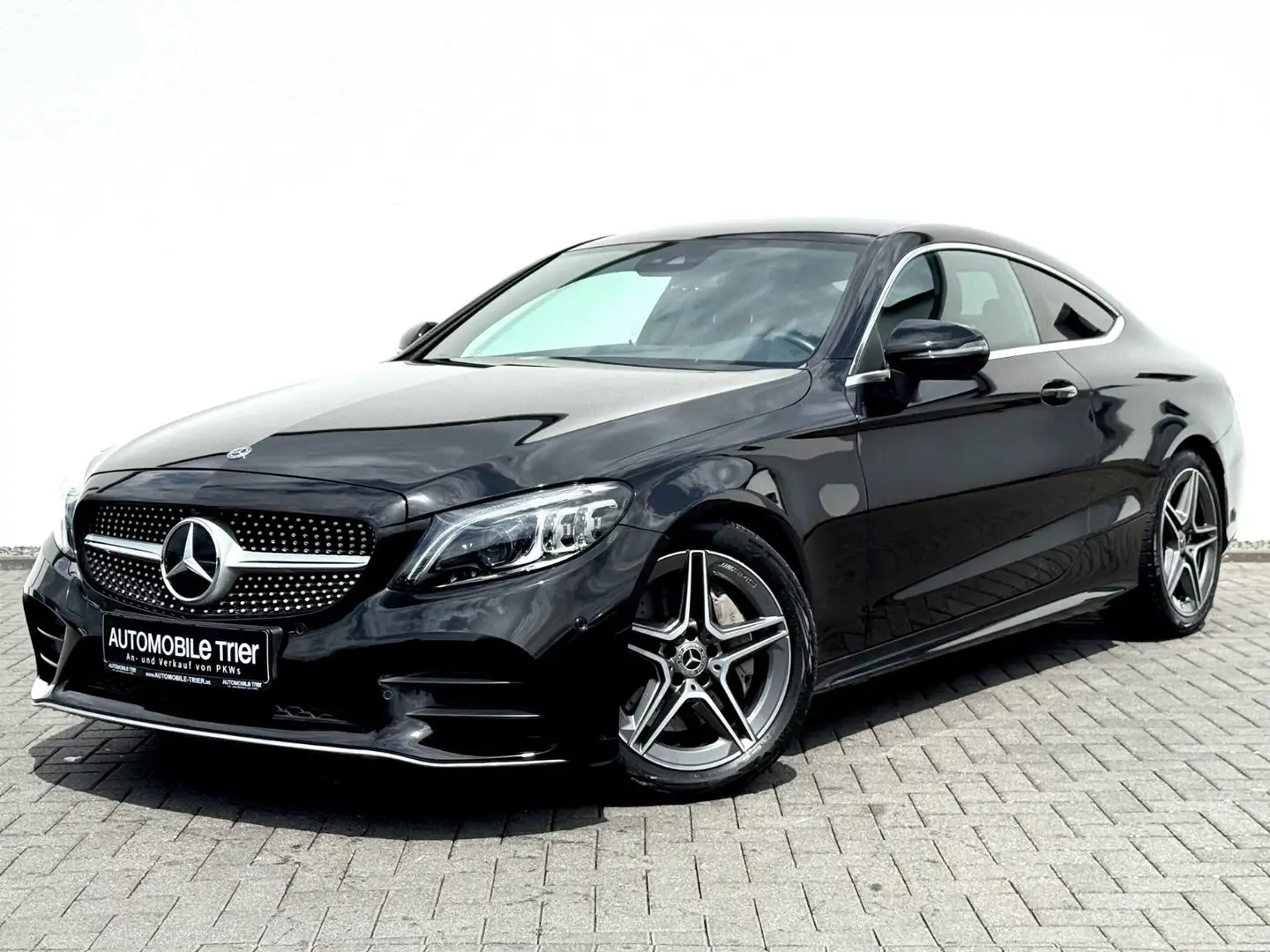 Mercedes-Benz C 300 Coupe / AMG LINE /MULITBEAM /360°CAM/ Zwart - 1