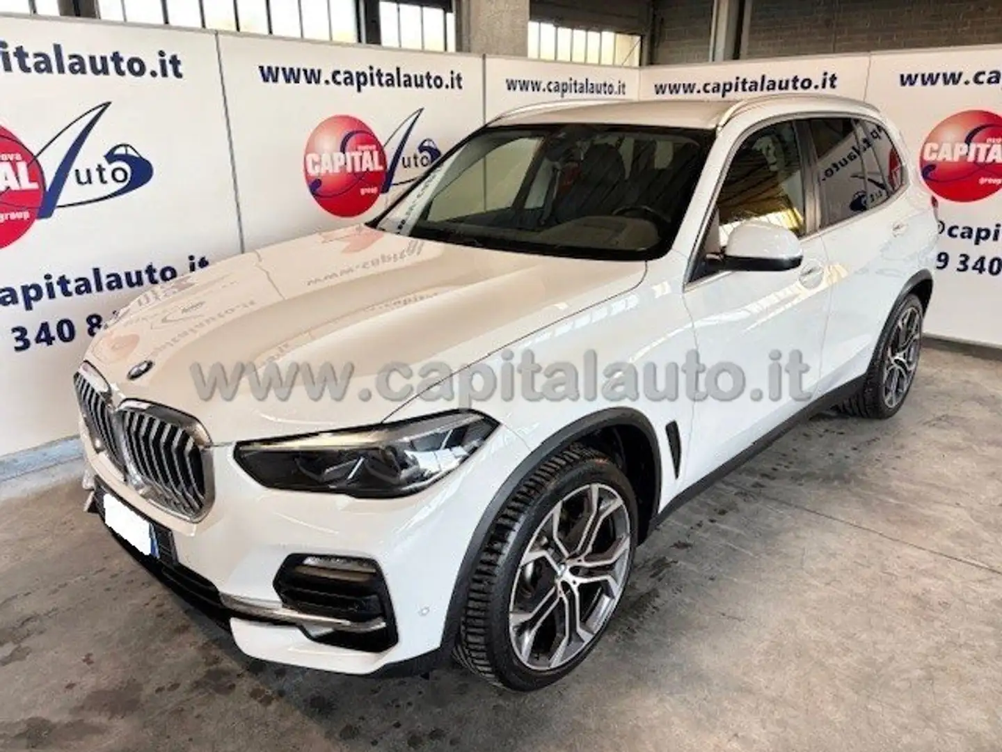 BMW X5 xdrive25d auto NETTO 29500 PROBLEMI TURBO Bianco - 1