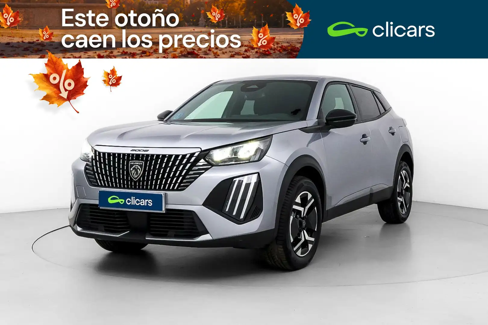 Peugeot 2008 Hybrid 136 Allure eDCS6 Plateado - 1