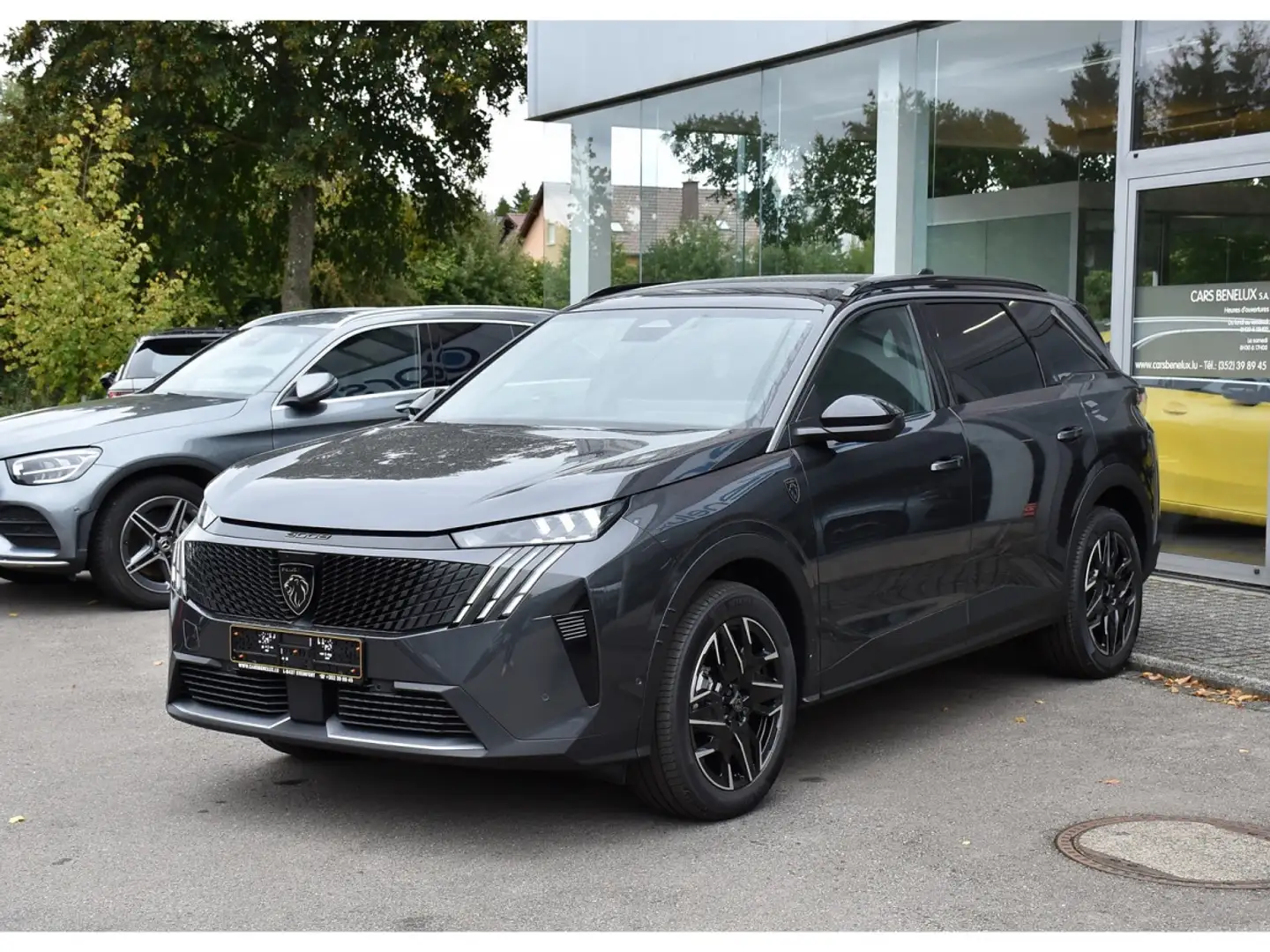 Peugeot 5008 GT Hybrid 145 e-DSC6 7 Pl. CAM360 NEUF Gris - 2