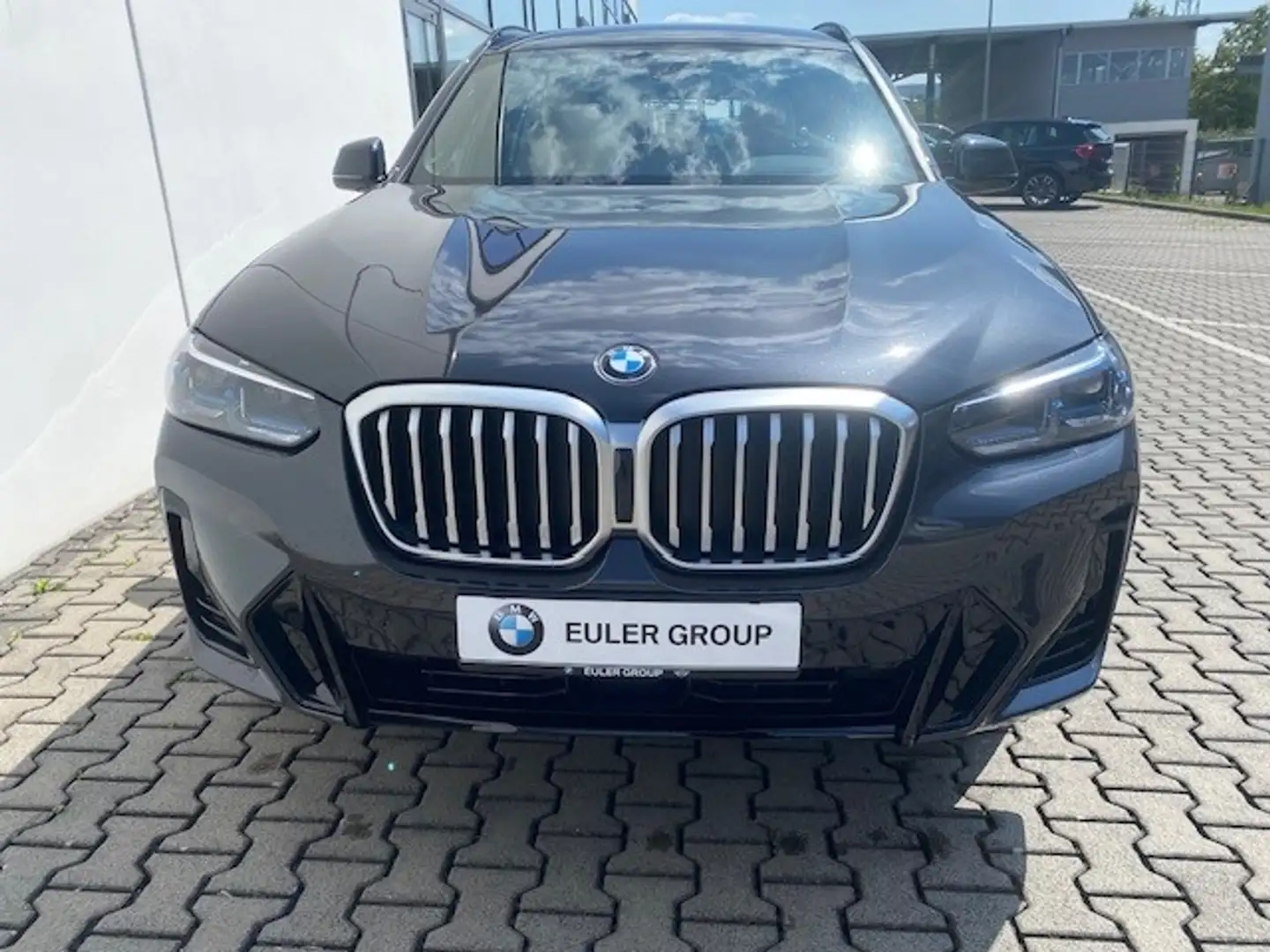 BMW X3 20d M-Sport Sommer19'' AHK LASER Hifi ParkAss HUD Gris - 2
