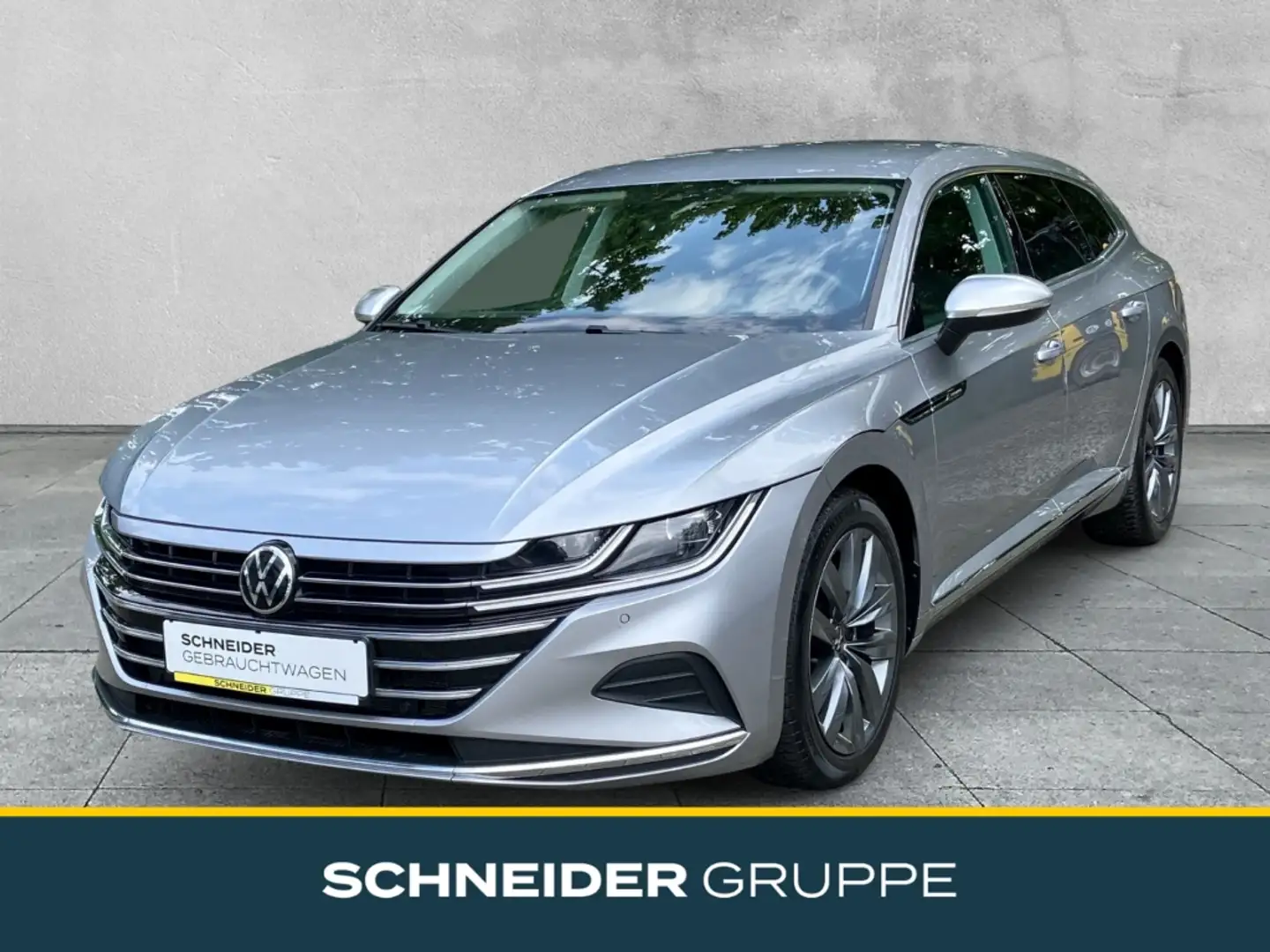 Volkswagen Arteon SB 2.0 TDI DSG Elegance LED+NAVI+KAMERA Zilver - 1