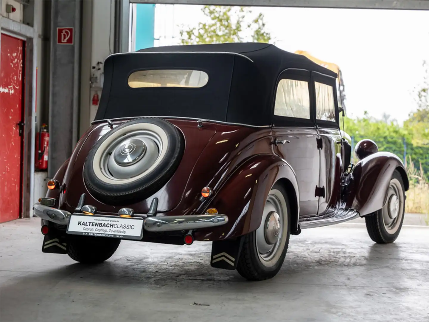 Mercedes-Benz 170 D OTP DA Cabrio W136 Roşu - 2