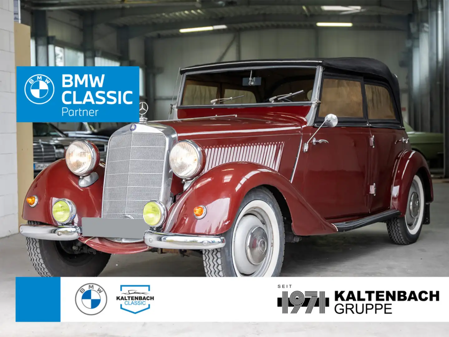 Mercedes-Benz 170 D OTP DA Cabrio W136 Roşu - 1