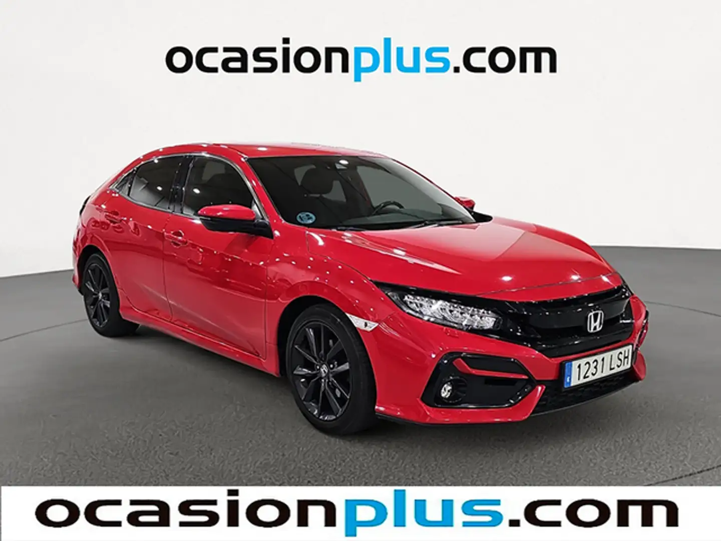 Honda Civic 1.0 VTEC Turbo Elegance Navi CVT Rojo - 2