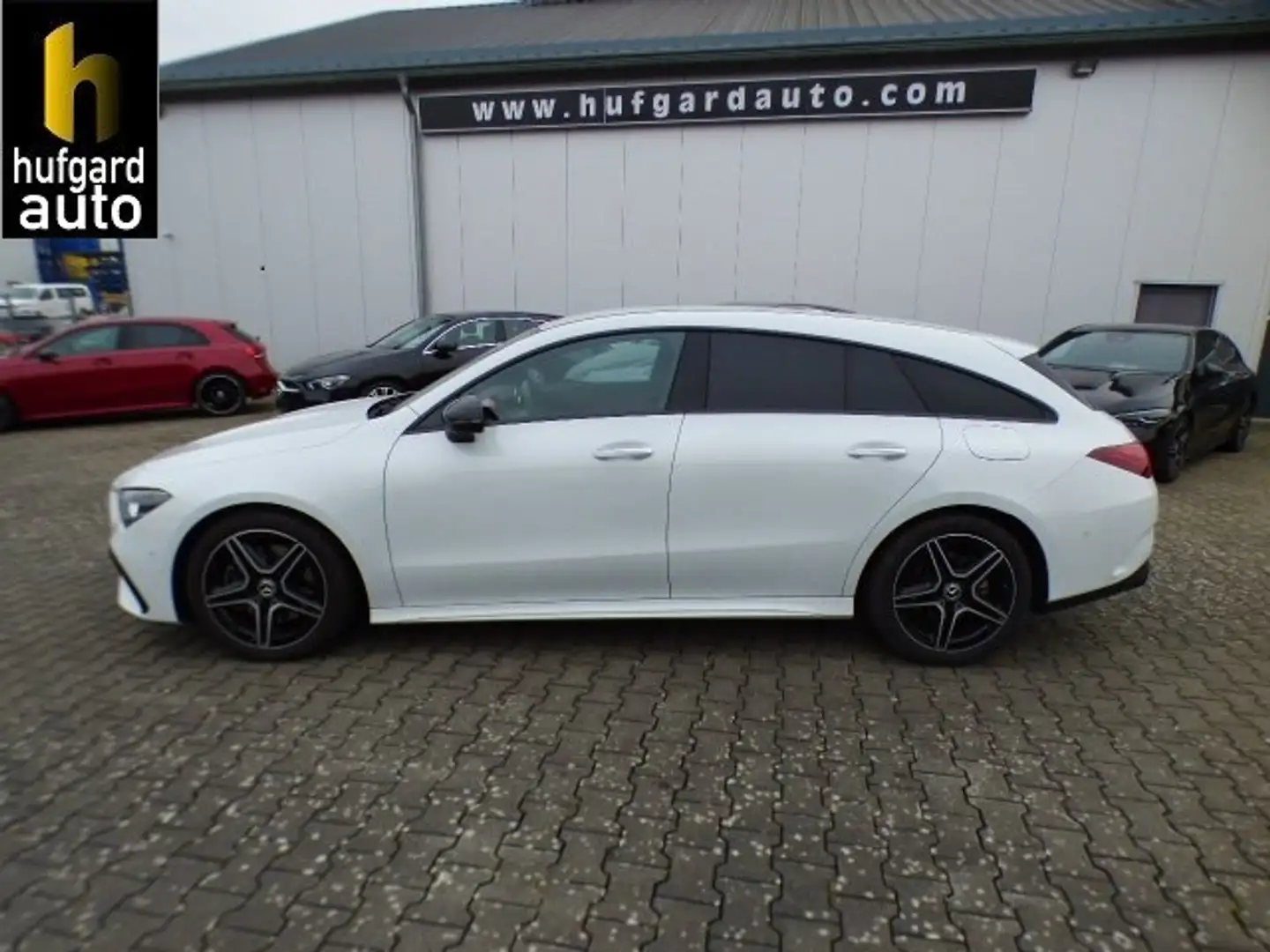 Mercedes-Benz CLA 200 SB AMG Line Advanced Plus AHK Totwinkel Night Pak Weiß - 1