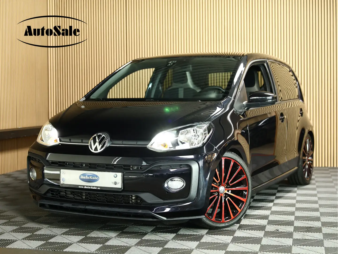 Volkswagen up! 1.0 TSI 140 PK BMT high up! CLIMA STOELVW CLIMA BT Schwarz - 1