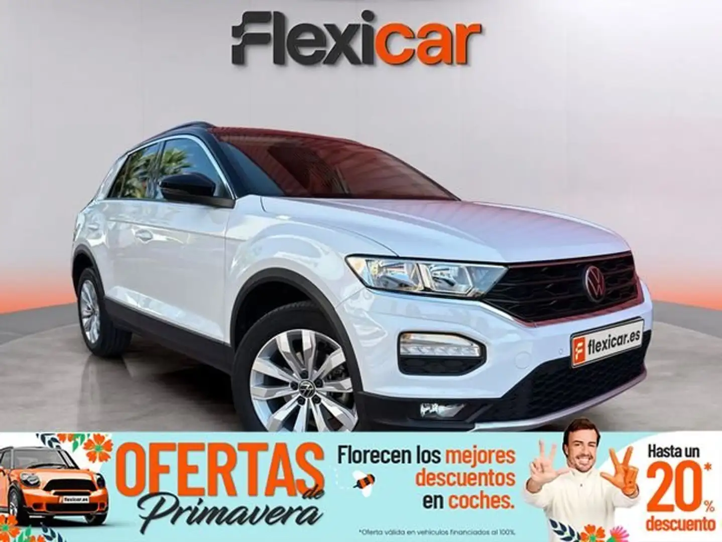 Volkswagen T-Roc 1.5 TSI Advance DSG7 Weiß - 1