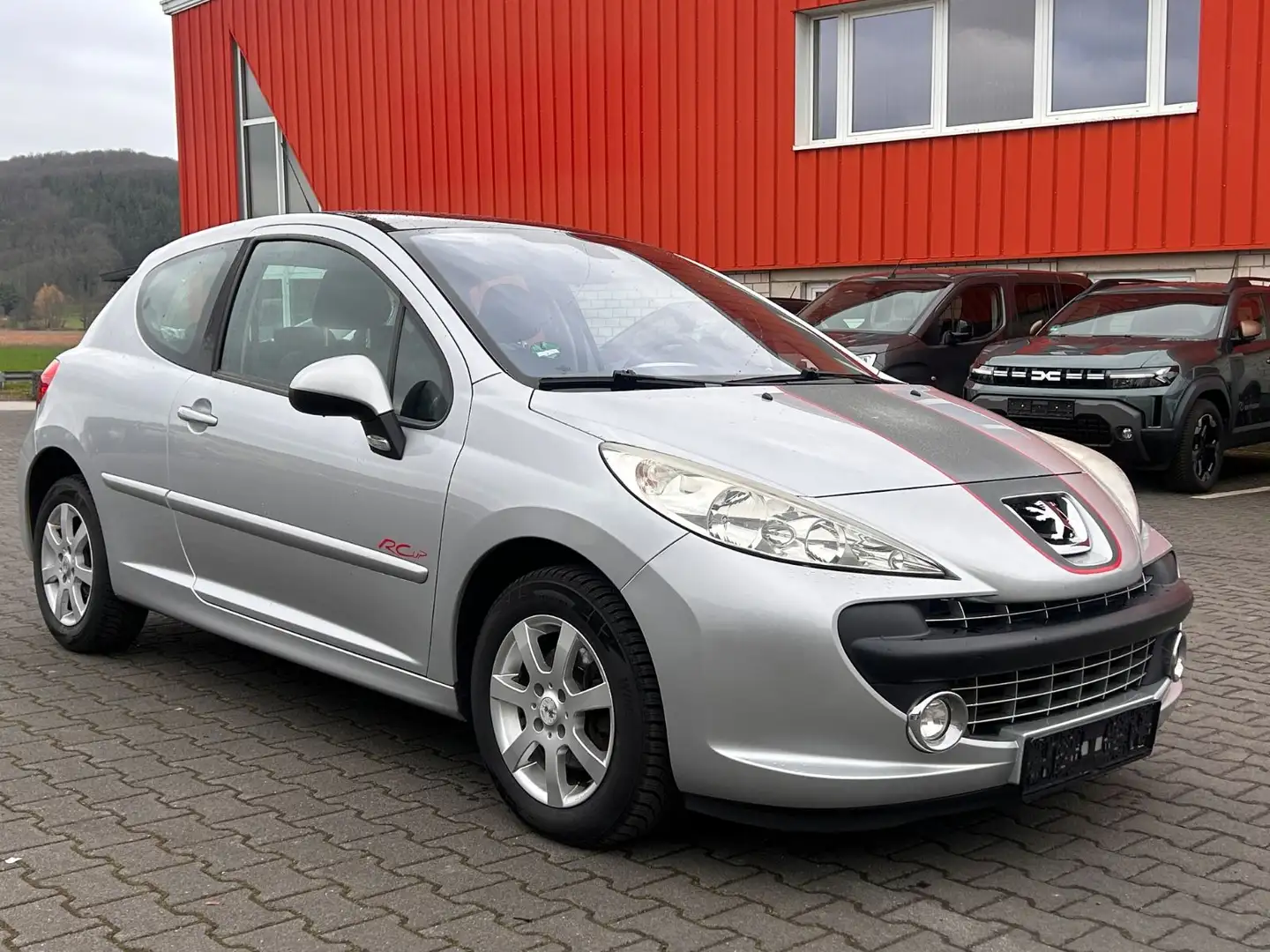 Peugeot 207 Sport Pano PDC Klima S+W Reifen Gris - 1