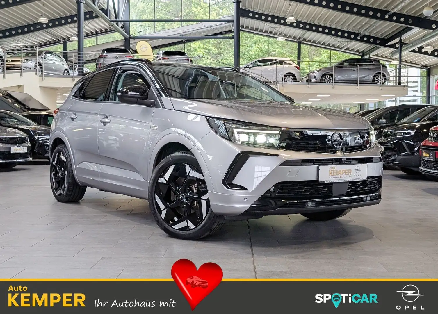 Opel Grandland X Grandland 1.6 Hybrid4 GSe Autom. *ACC*Navi* Grau - 1
