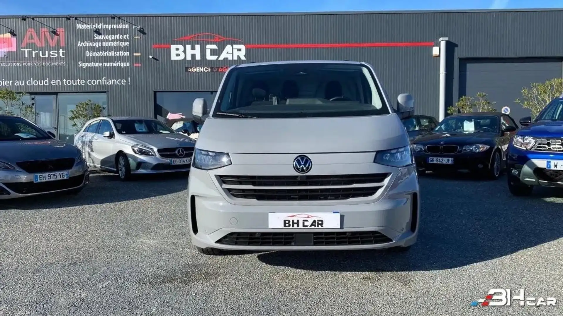 Volkswagen Transporter Vu FOURGON T7 L1 2.0 TDI 150 BUSINESS BVA Gris - 2