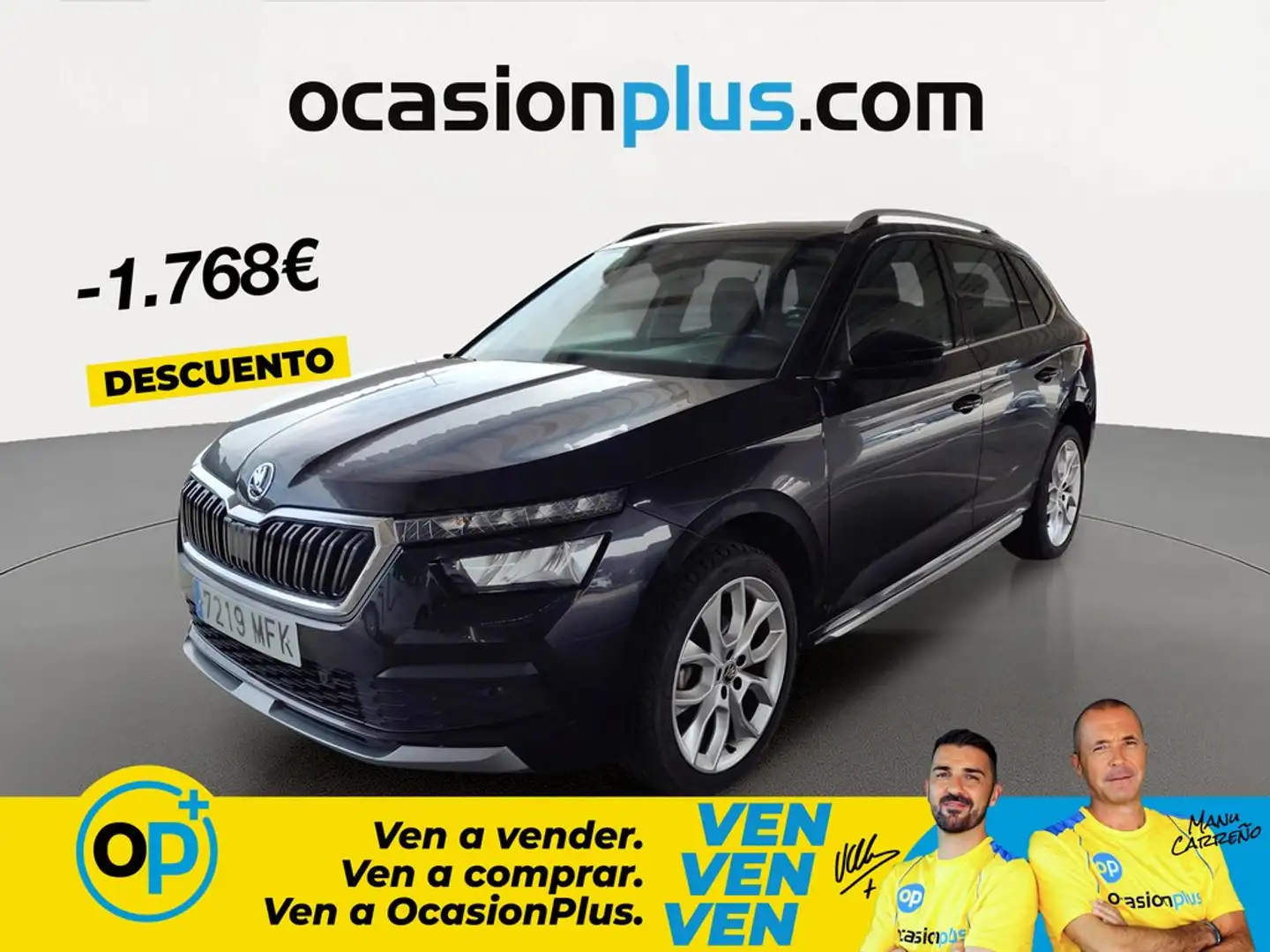Skoda Kamiq 1.0 TSI Style 81kW DSG Negro - 1