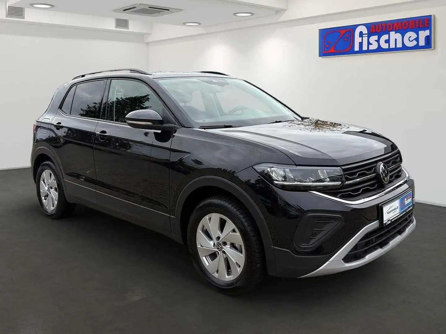 Volkswagen T-Cross 1.5 TSI Life ACT DSG Garantie Navi ACC Lane Assist Noir - 2