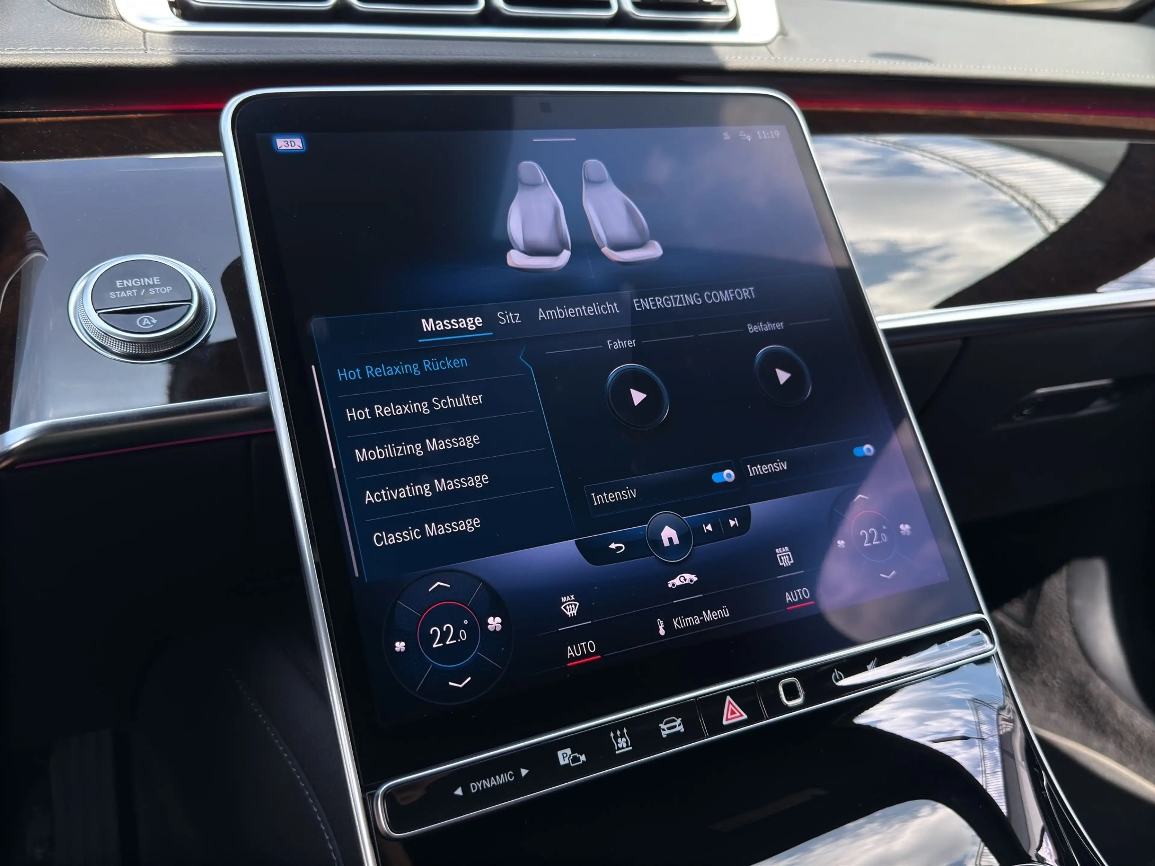 Mercedes-Benz S 400 d 4MATIC Aut. Panorama/10°/3D-Display/IR-Vergla... — photo 24