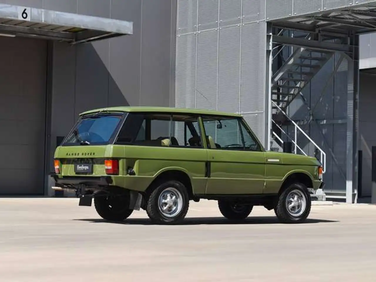 Land Rover Range Rover Classic V8 / Warwick Green / Restored / Suffix D, foto 3