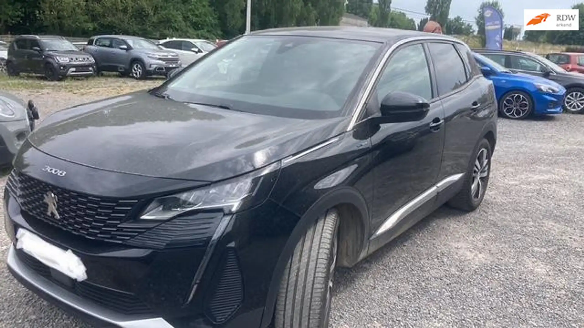 Peugeot 3008 1.6 HYbrid 225 Allure! Aut! Achteruitrijcamera! Nero - 1