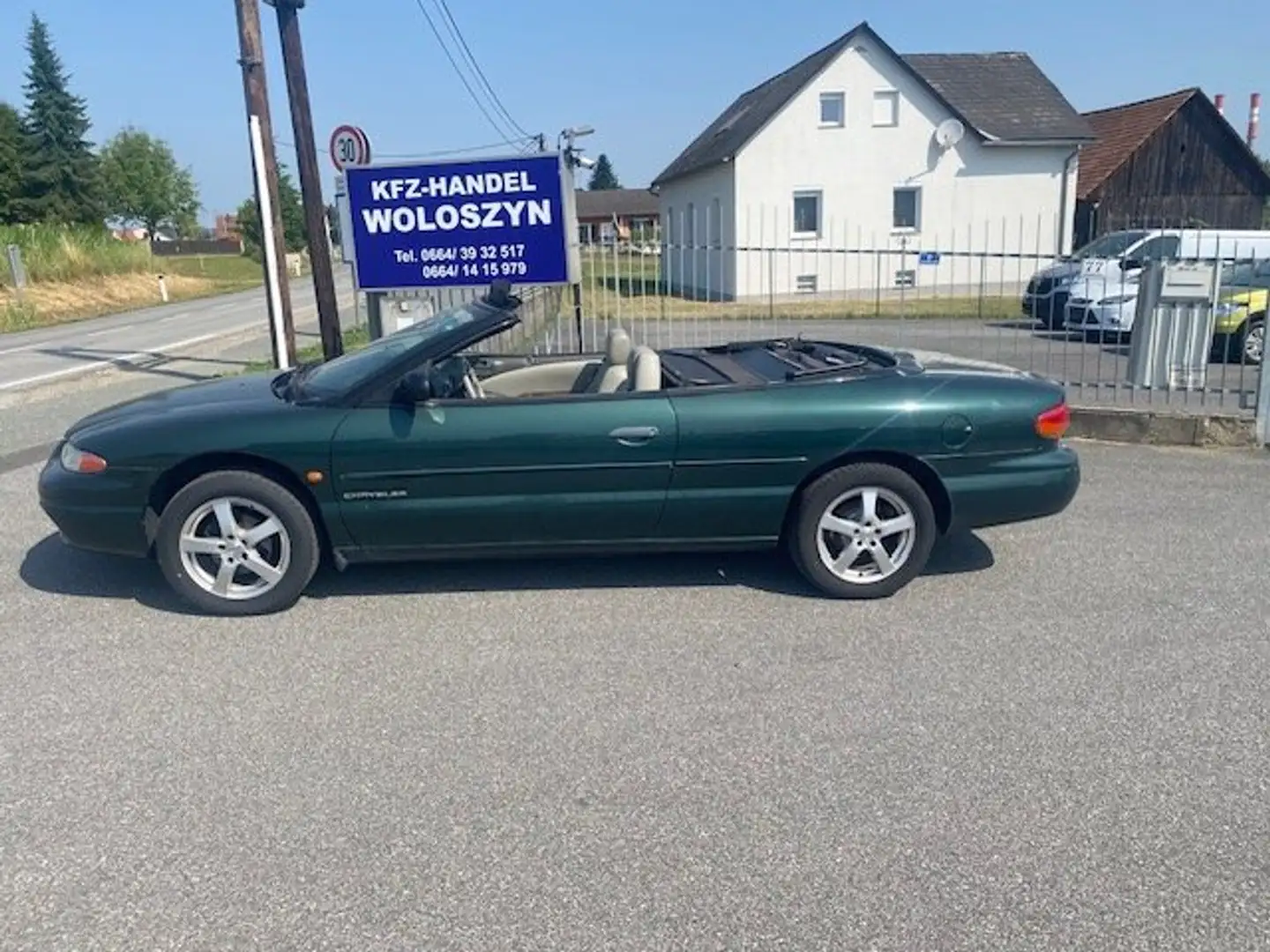 Chrysler Stratus Cabrio 2,0 LE Groen - 2