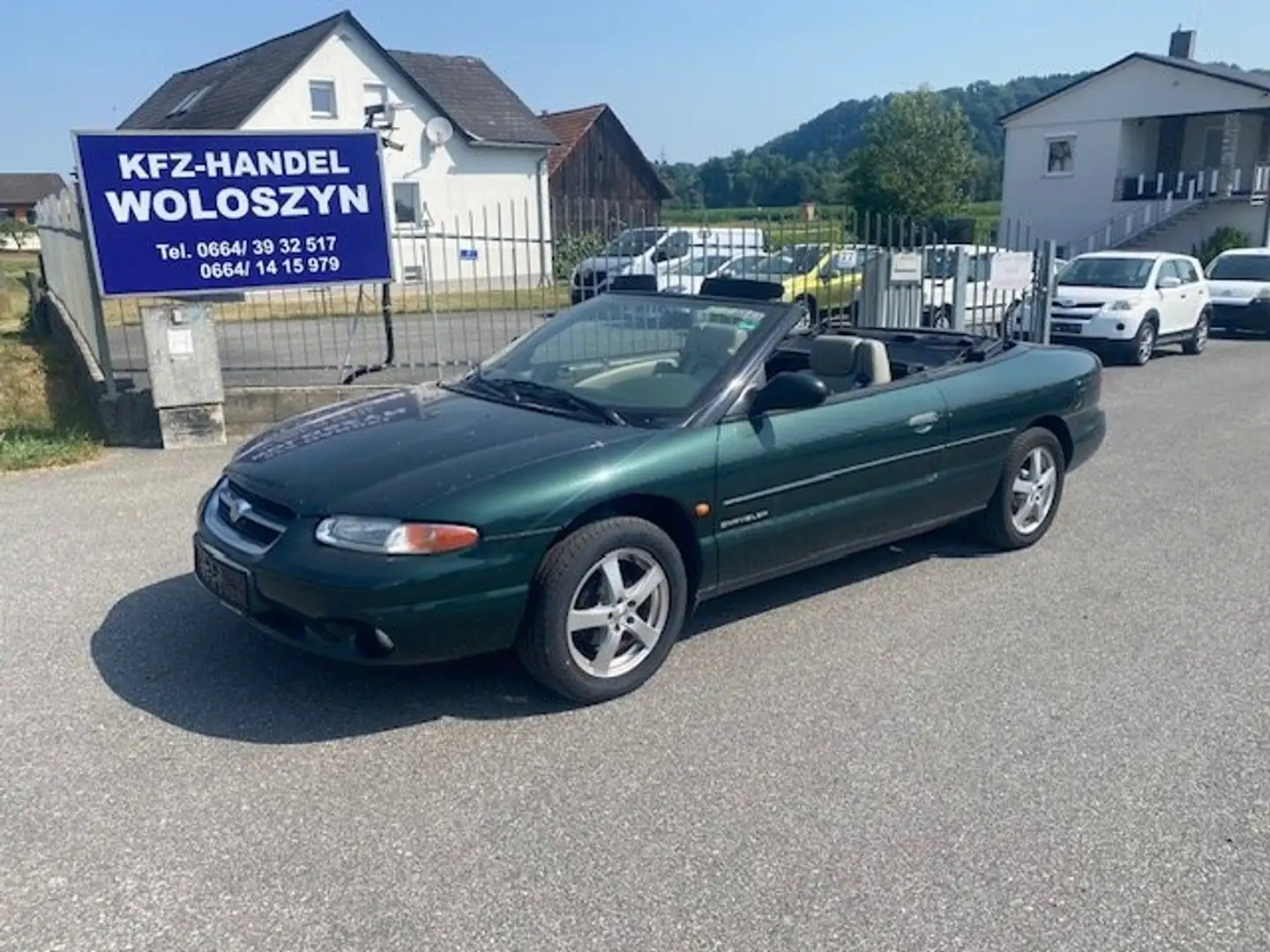 Chrysler Stratus Cabrio 2,0 LE Groen - 1