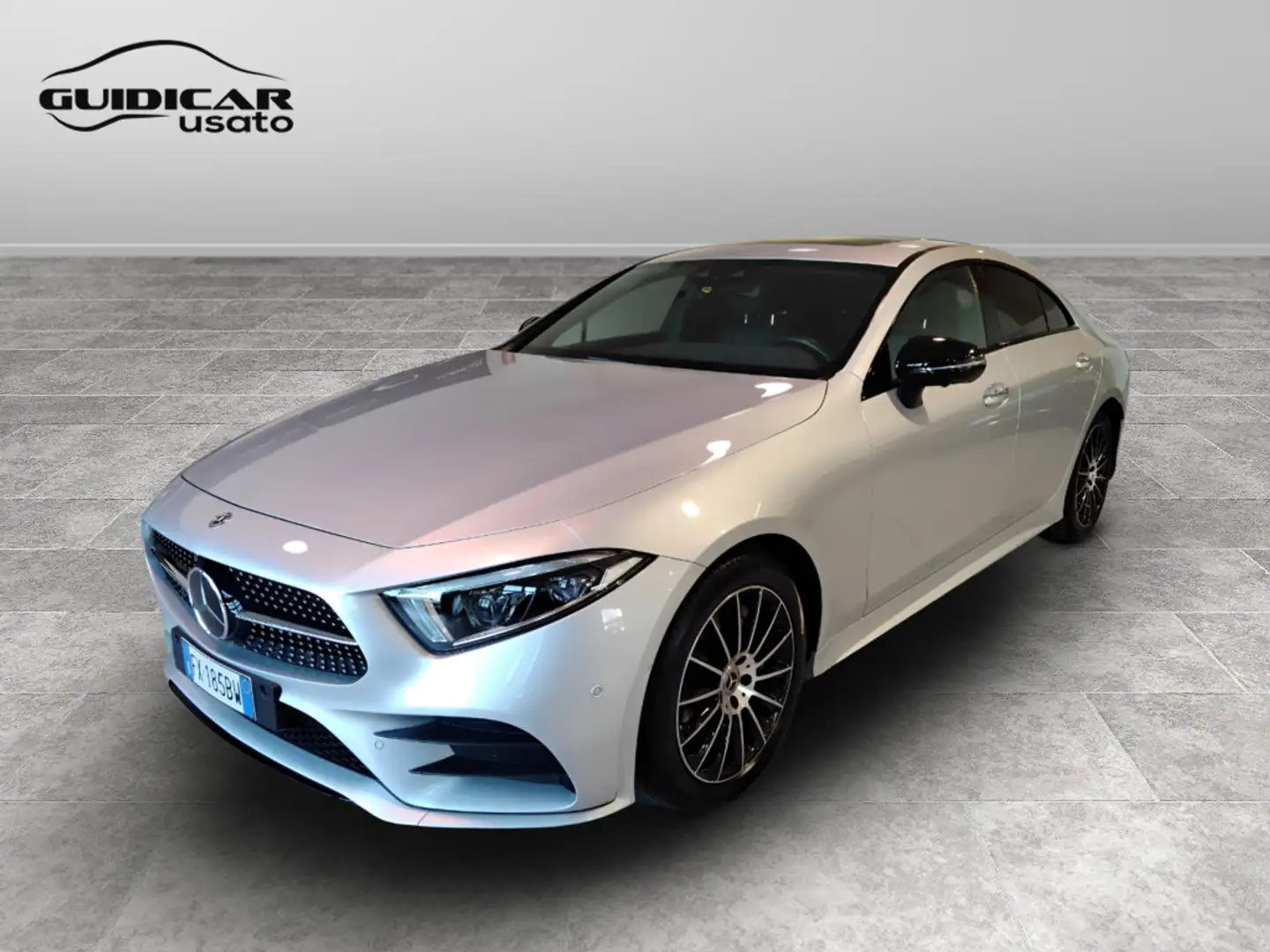 Mercedes-Benz CLS 300 - CLS Coupe 300 d Premium Plus auto Argent - 1