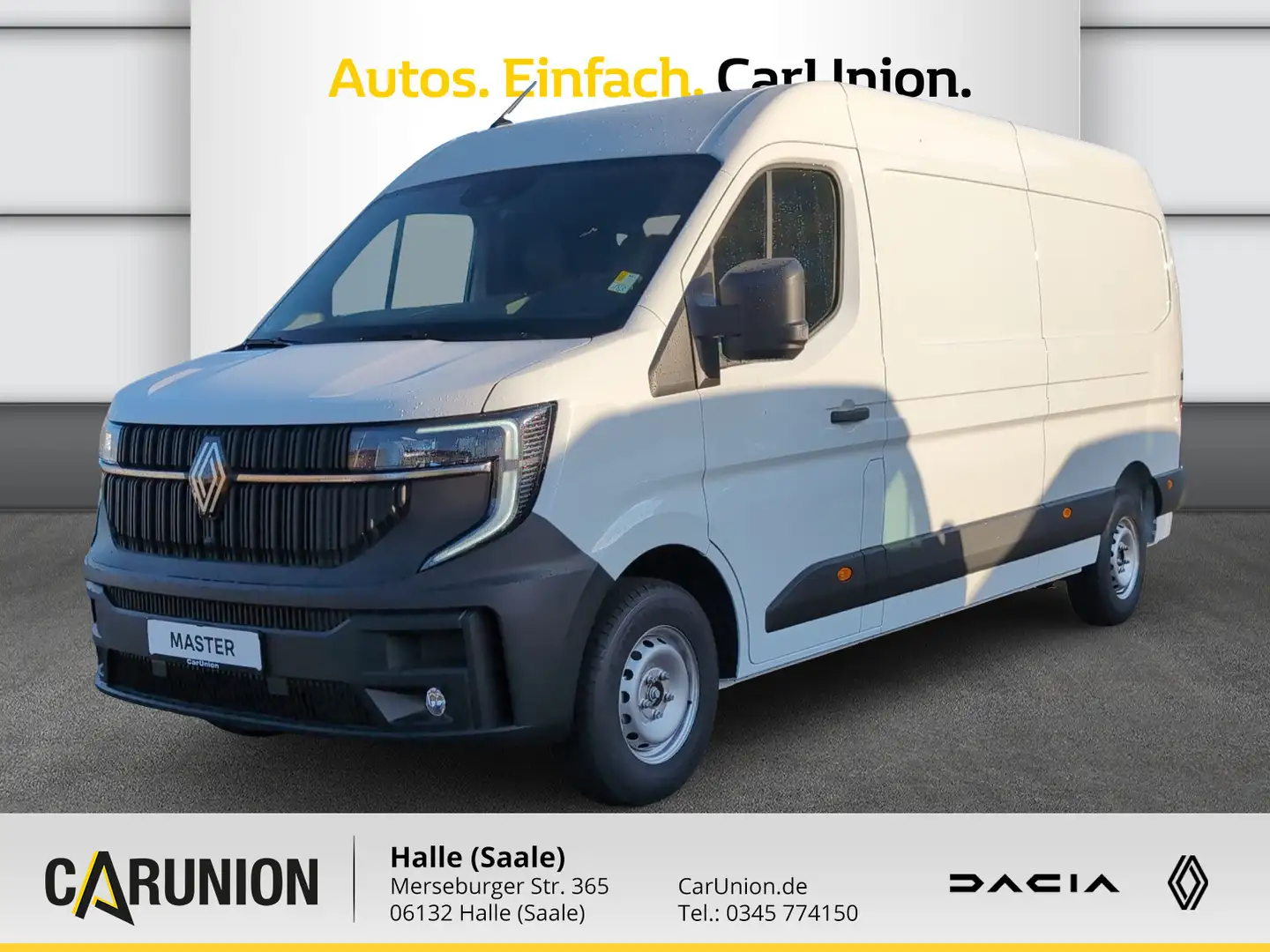 Renault Master 3,5t dCi 150 L3H2 Extra 150 Euro6e Weiß - 1