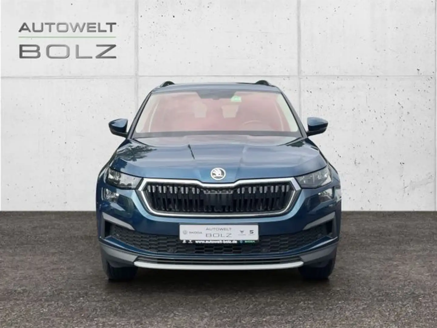 Skoda Kodiaq Ambition 2.0 TDI Leder LED 7-Sitze SHZ Ke Blau - 2
