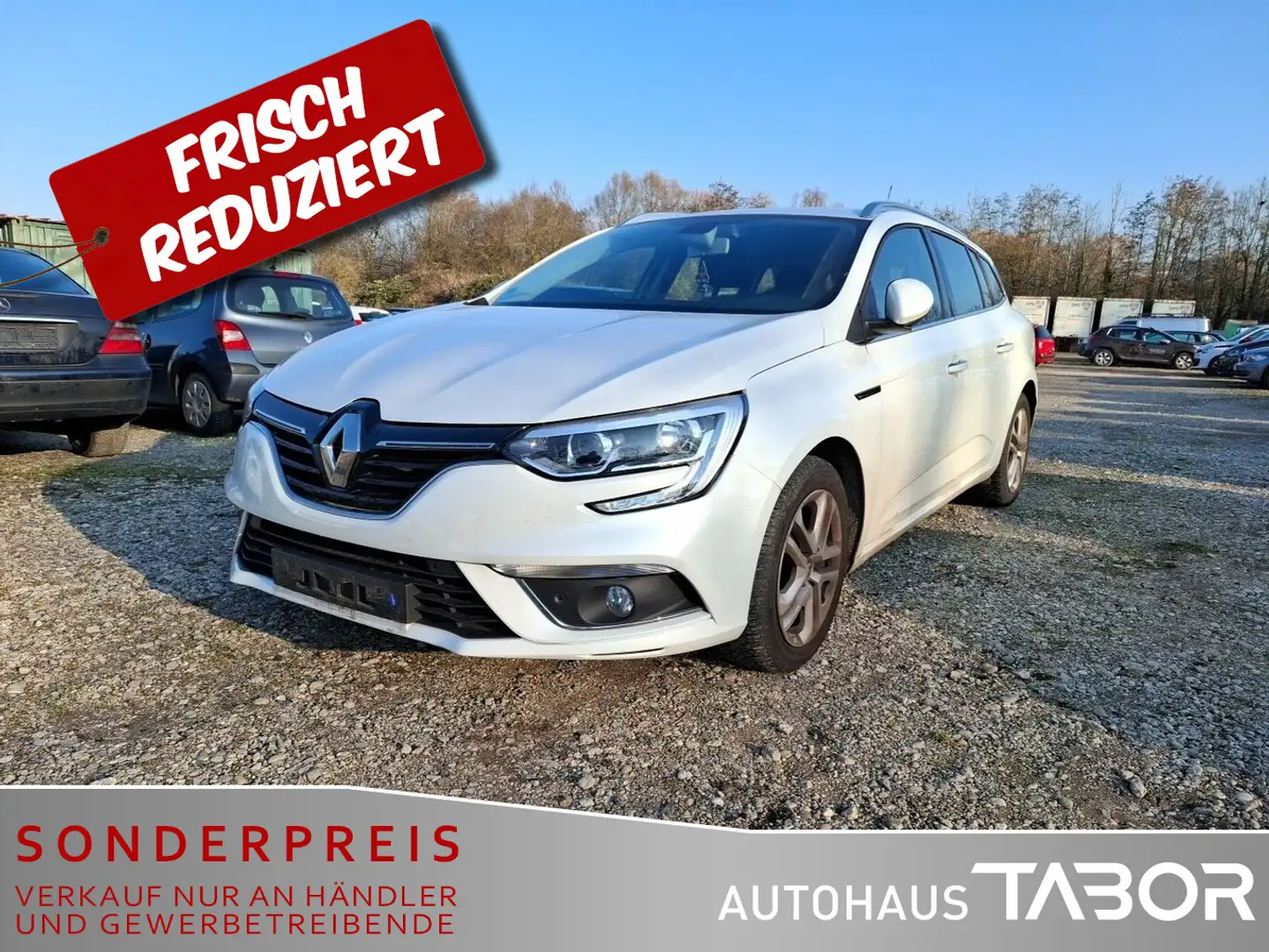 Renault Megane IV Grdt 1.3 TCe 140 EDC Navi PDC Keyless Weiß - 1