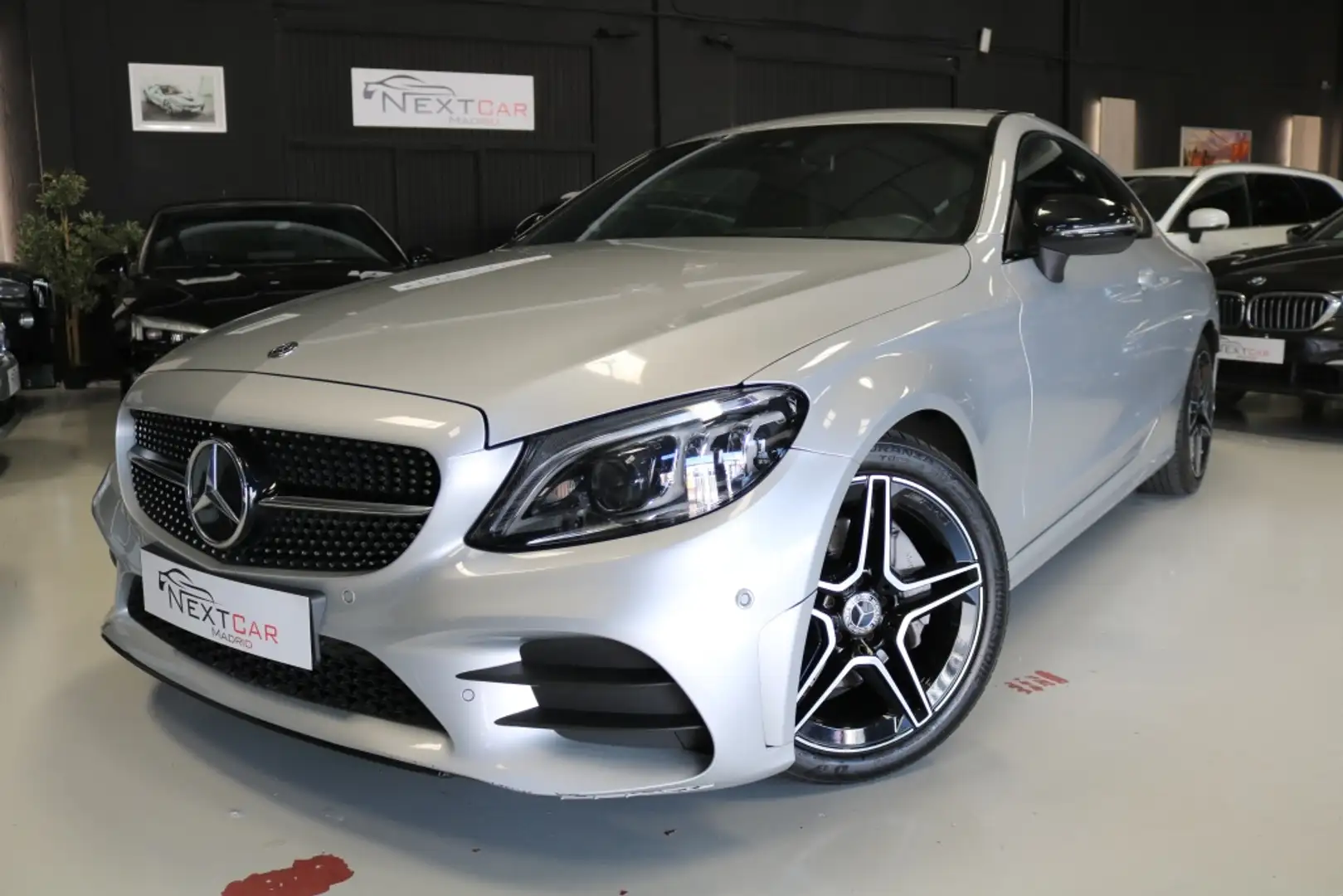 Mercedes-Benz C 220 Coupé 220d 9G-Tronic (0.0) Plateado - 2