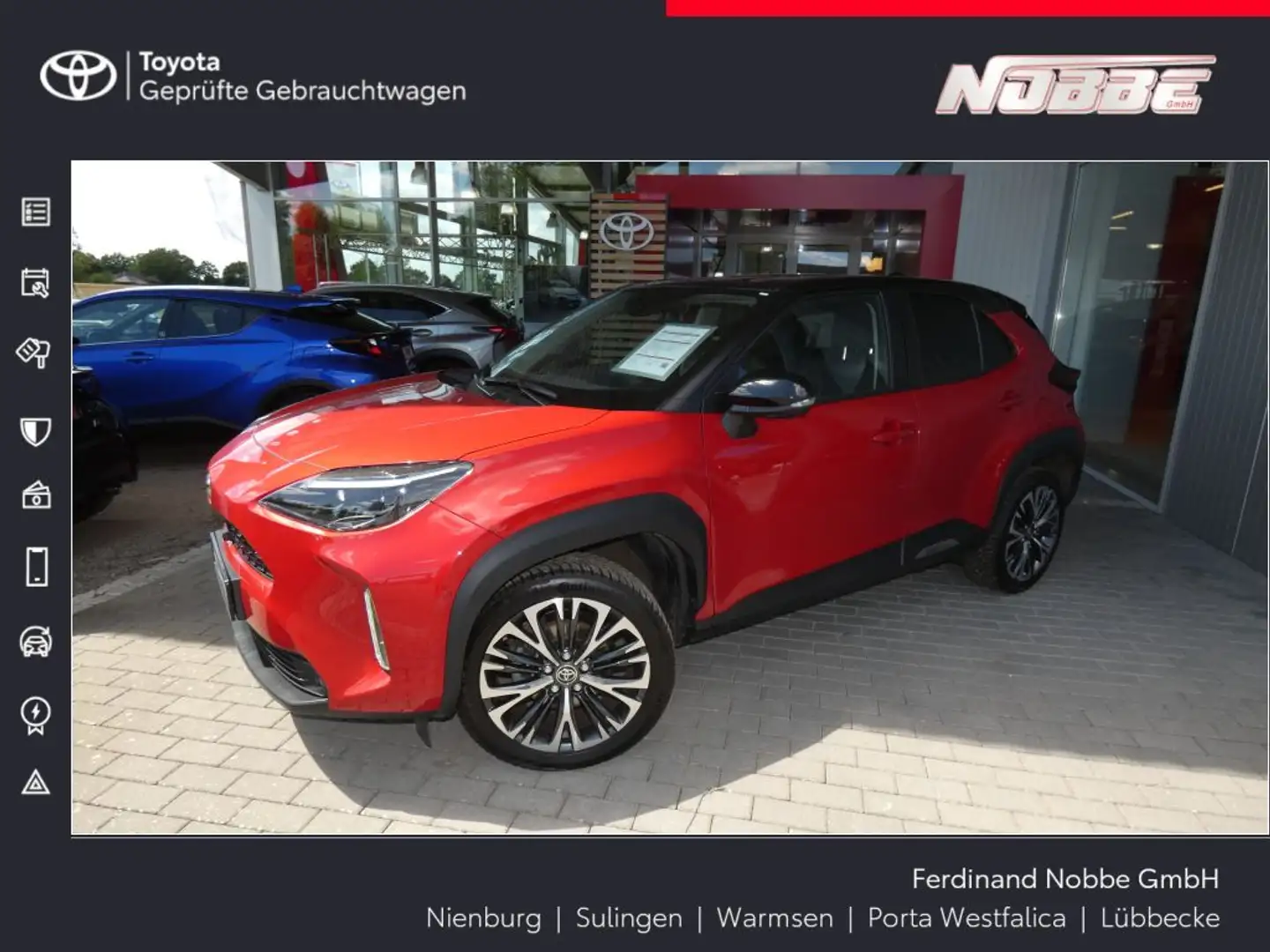 Toyota Yaris Cross Hybrid 1.5 VVT-i AWD-i Elegant Rood - 1