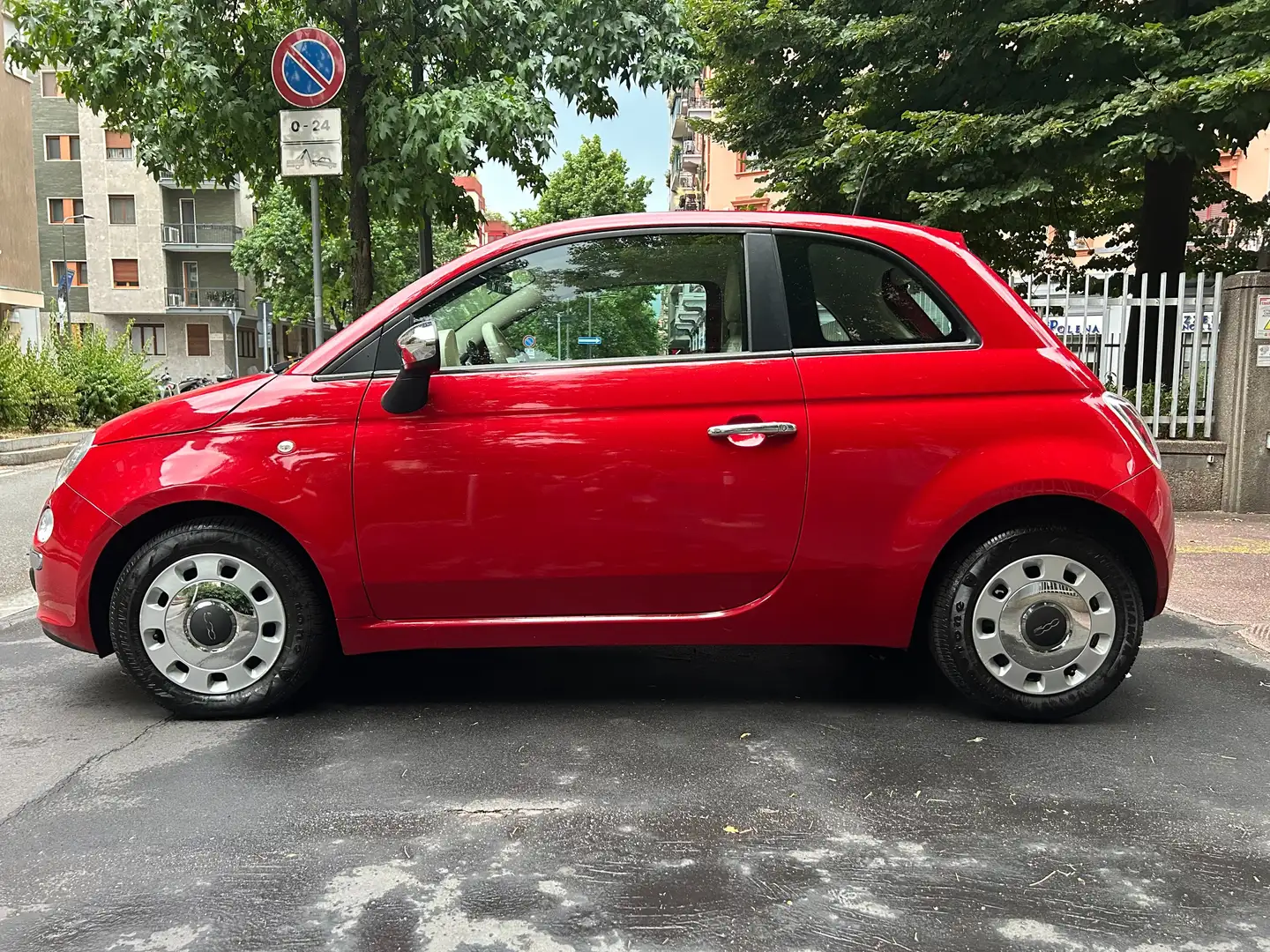 Fiat 500 500 1.2 Pop Star 69cv Rosso - 2