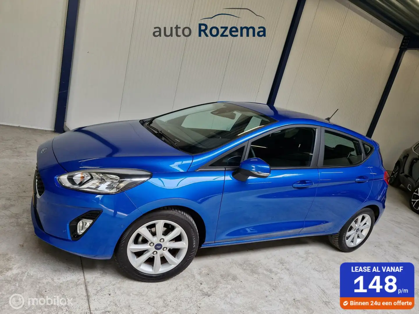 Ford Fiesta 1.0 EcoBoost Connected 6 Bak Airco Navi Azul - 1