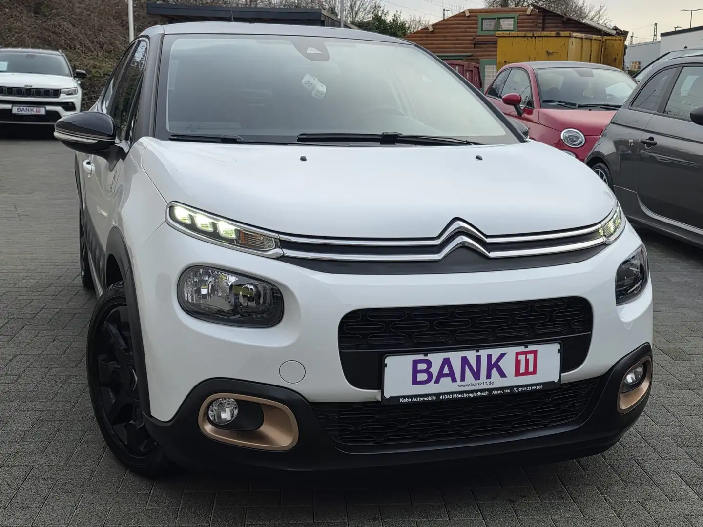 Citroen C3 Origins -Navi/Kamera/SHZ/Garantie- Blanc - 2