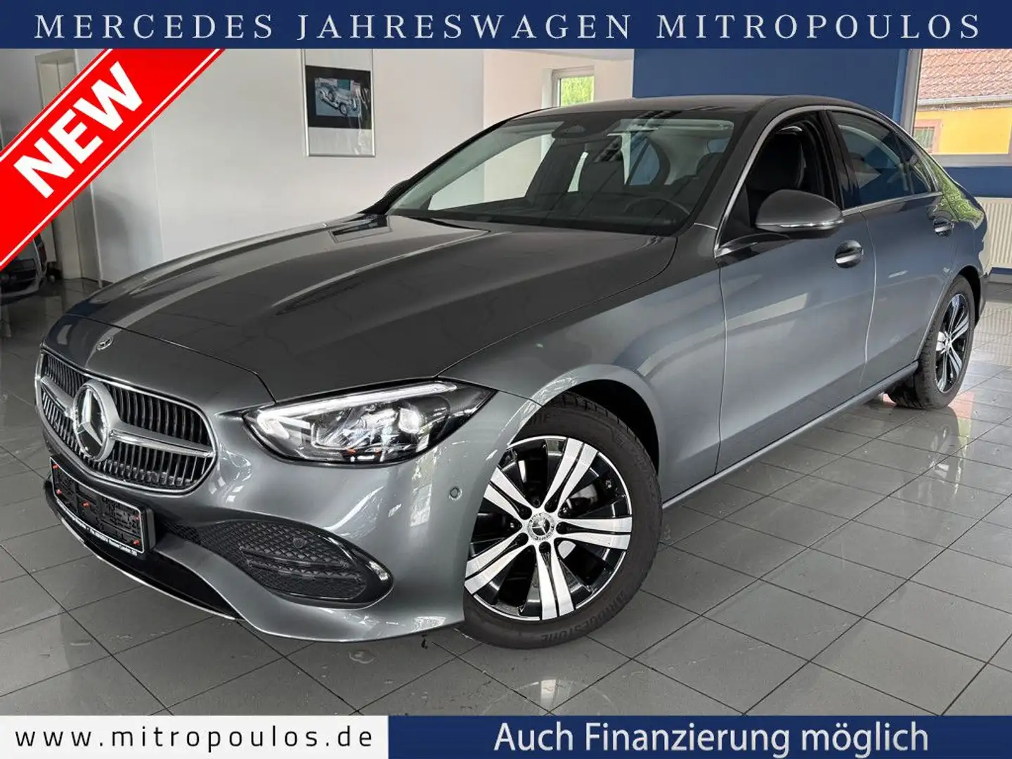 Mercedes-Benz C 180 |Avantgarde|LED|NAVI|KEYL|KAM|LR-Hz| Gris - 1