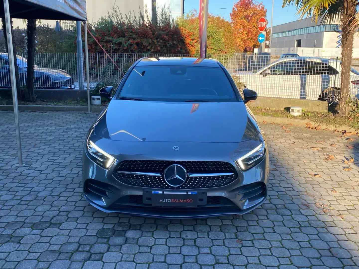 Mercedes-Benz A 200 A 200 d Automatic AMG Line Premium Plus 150 CV Gris - 2