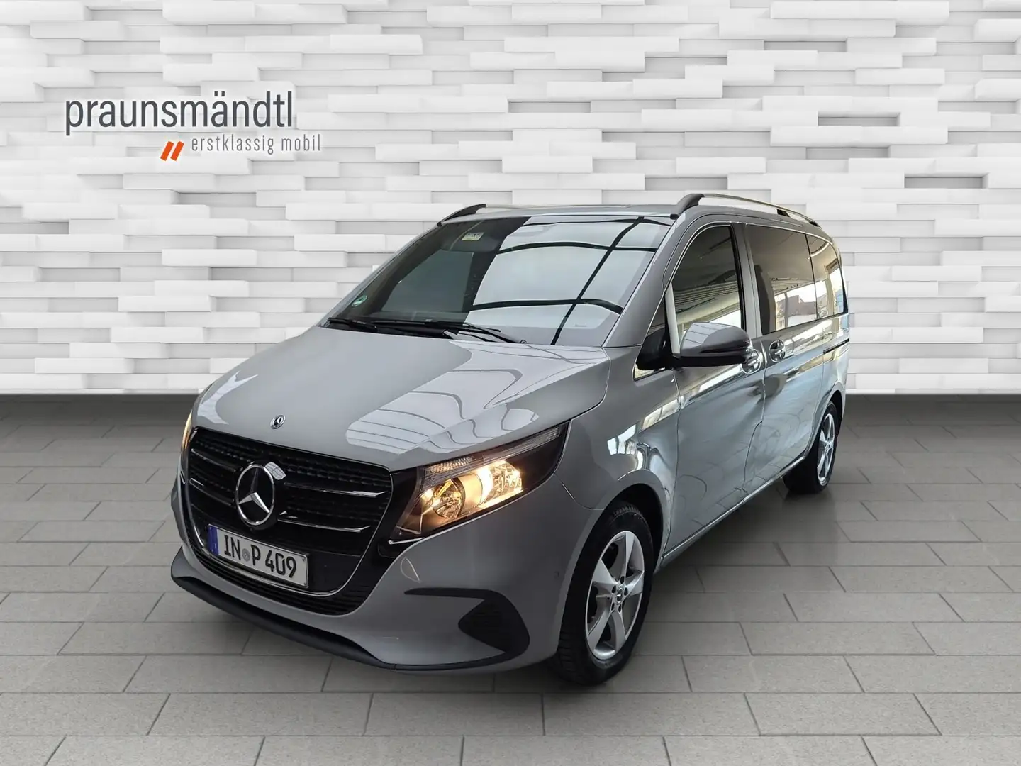 Mercedes-Benz V 220 d Kompakt AHK NAVI Distr 360° Kamera 18" Сірий - 1