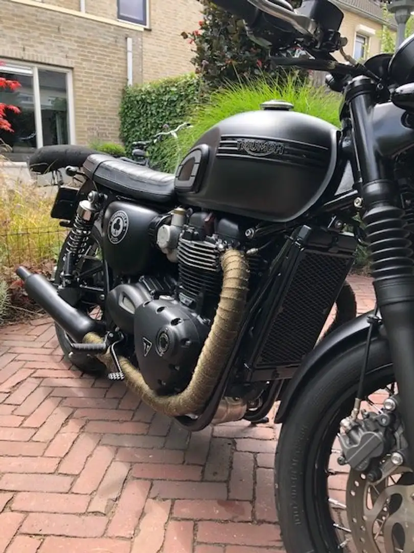 Triumph Bonneville T120 Ace Café Negru - 2