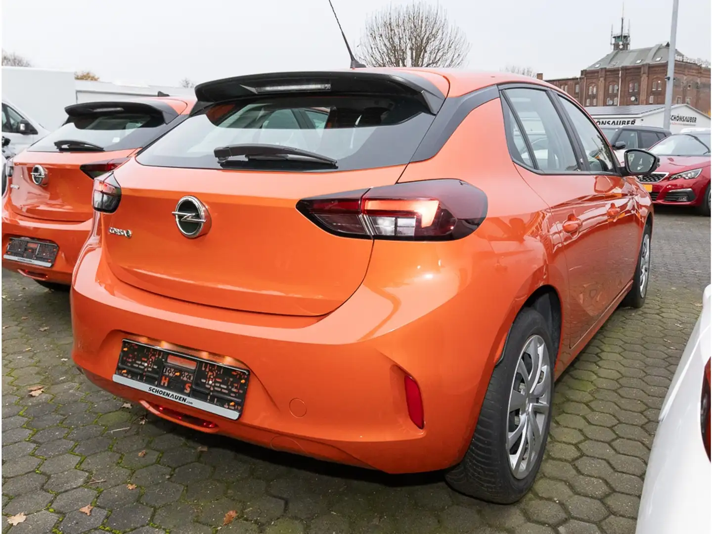 Opel Corsa-e ELEKTRO Edition +OBC7,4kW+ALLW+BC+KLIMA+TC+ Orange - 2