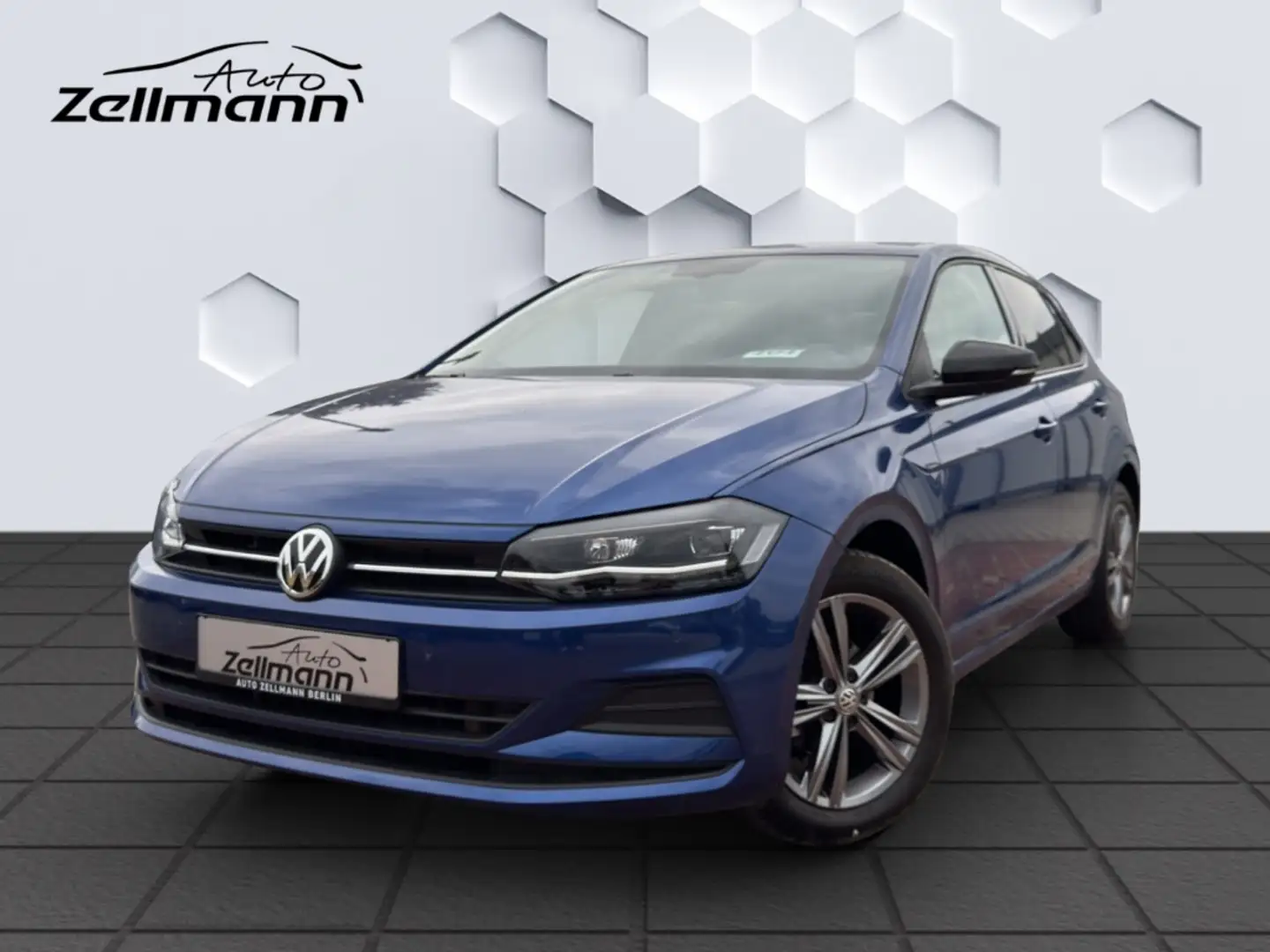 Volkswagen Polo 1.0 TSI United DSG 70kW LED App-Connect Sitzheizun Blau - 1