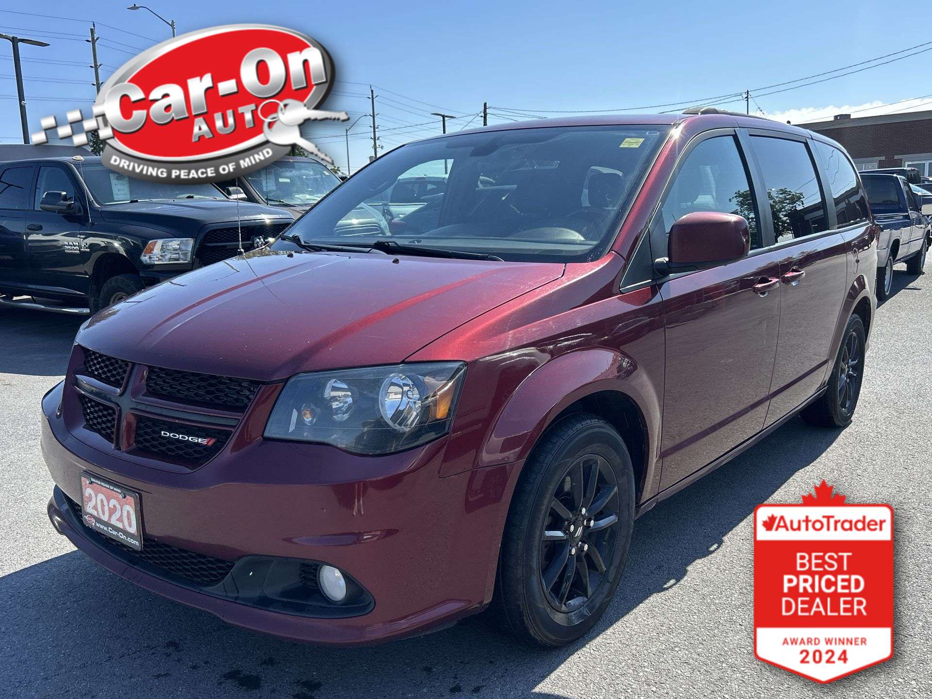 Red 2020 Dodge Grand Caravan Minivan Front-Wheel Drive Automatic