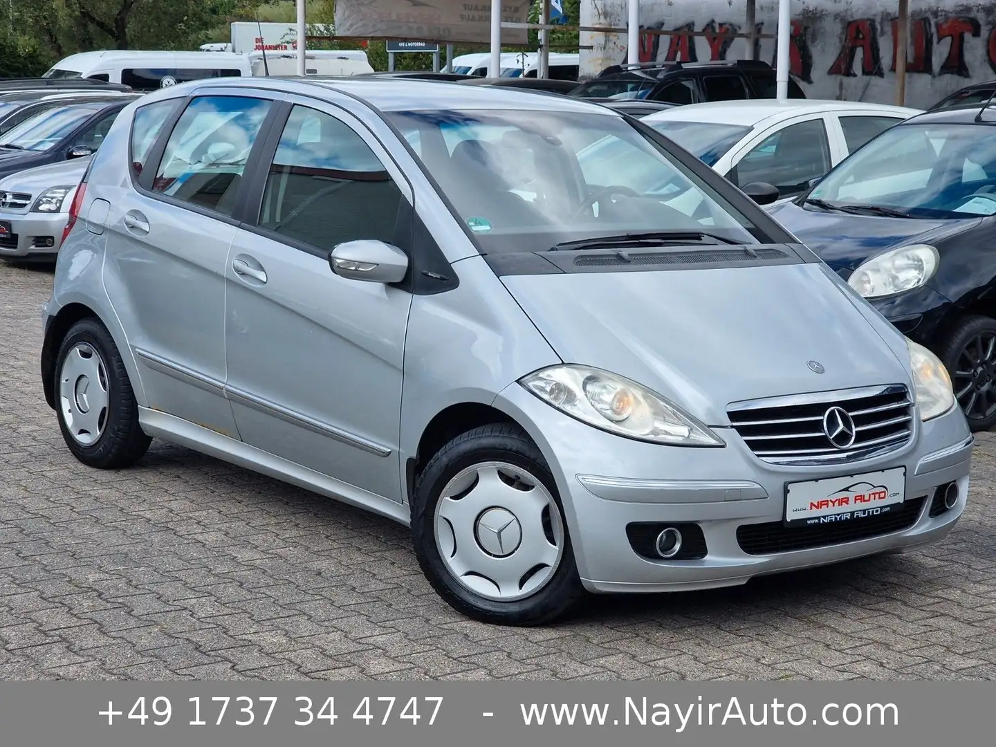 Mercedes-Benz A 170 A170 Avantgarde|Automatik|Tüv NEU|T-Leder|Klima Silber - 1
