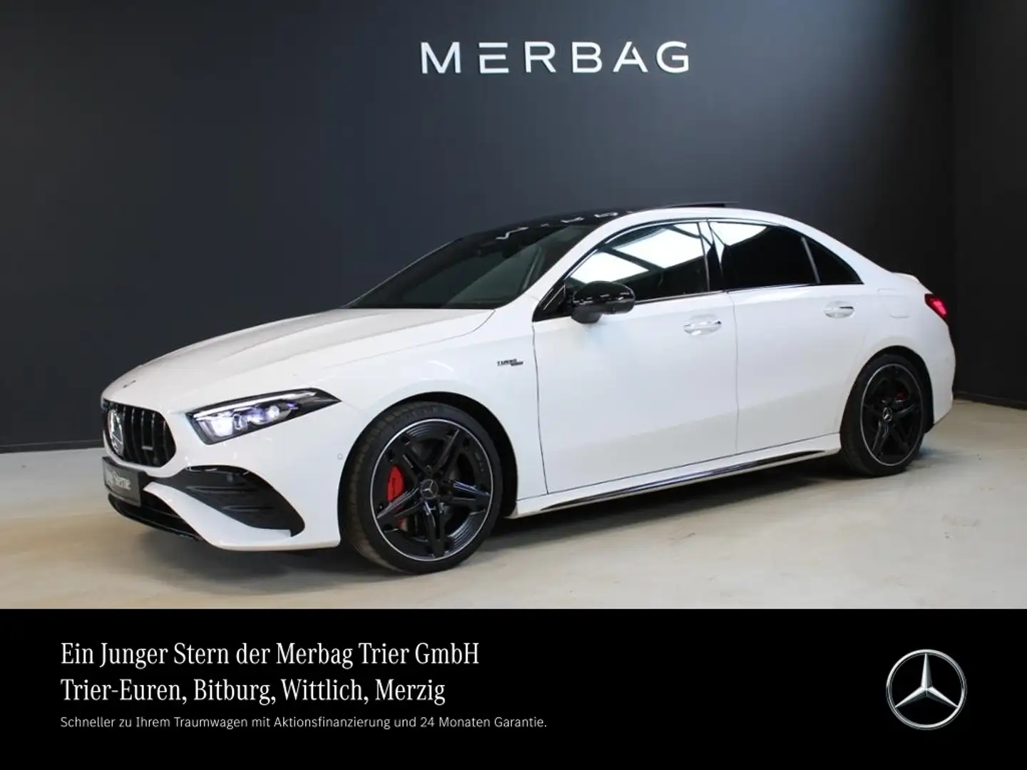 Mercedes-Benz A 35 AMG AMG A 35 4M *Limousine Night Pano 19" Beam Lim Wit - 1