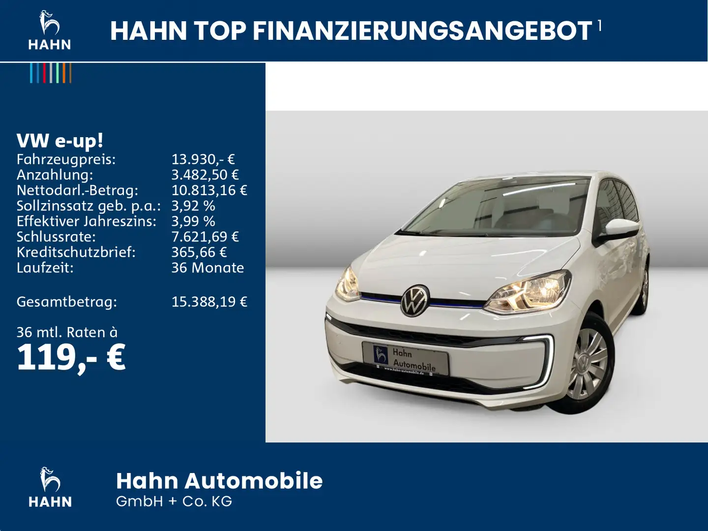 Volkswagen e-up! move up! Climatr. GRA Cam Maps+More Sitzhe Blanc - 2