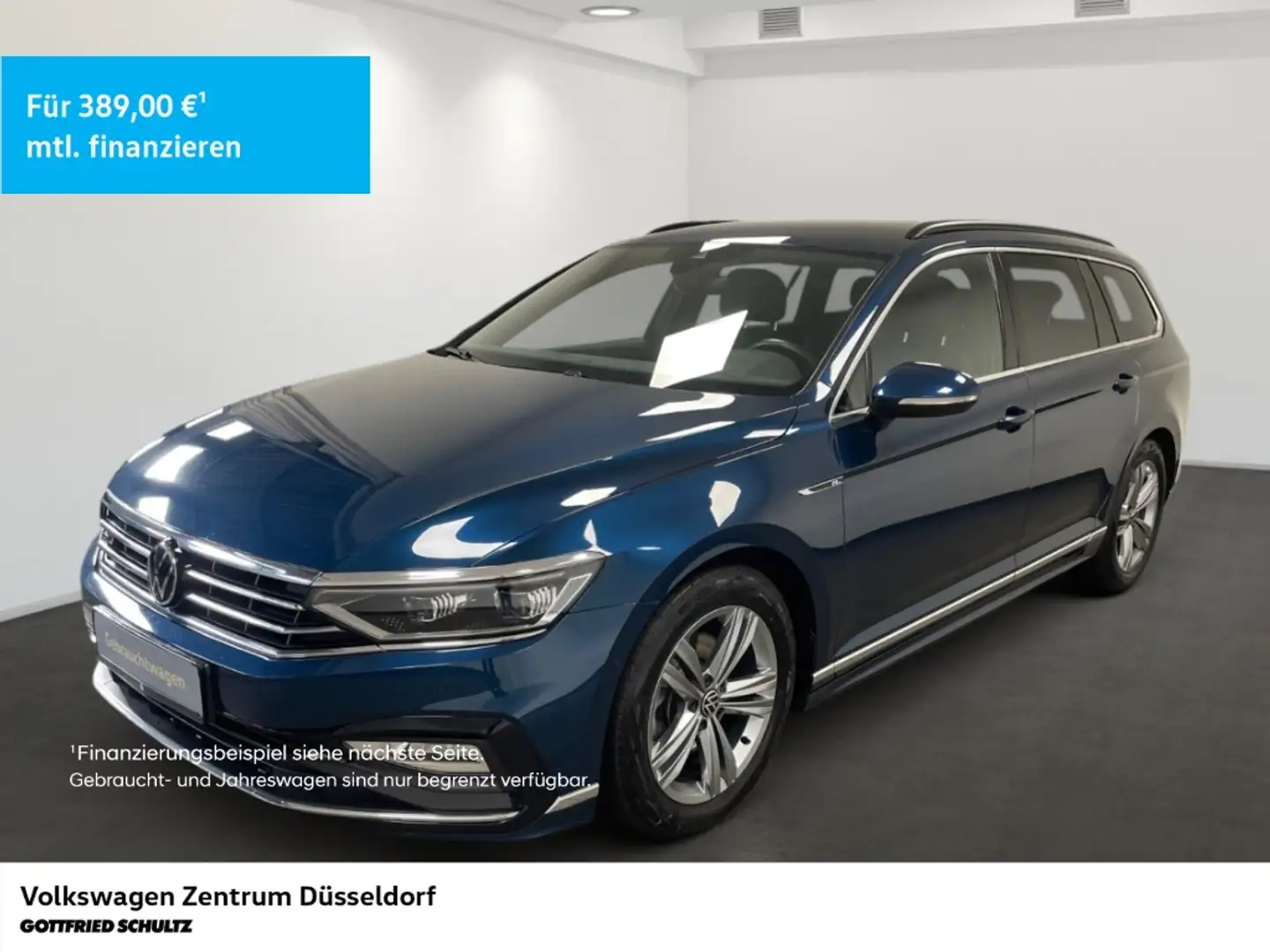 Volkswagen Passat Variant Business 2.0 TDI DSG Navigation Blau - 1