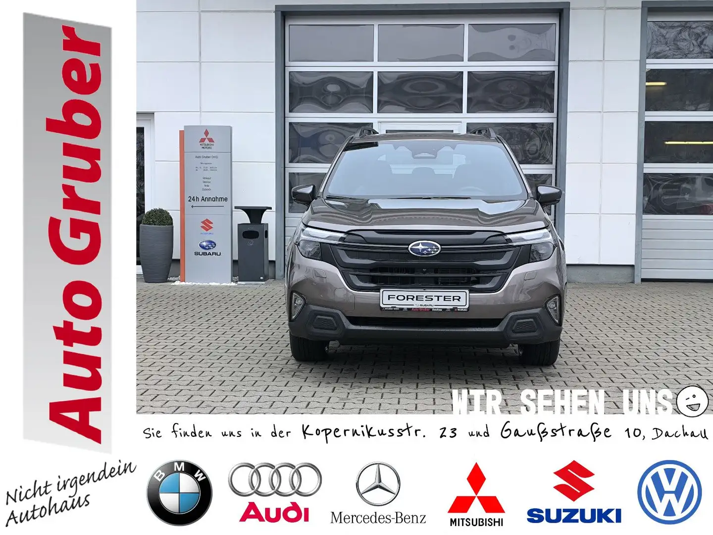 Subaru Forester 2.0ie AWD Exclusive SD*Abstand*Spur*NAV Braun - 1