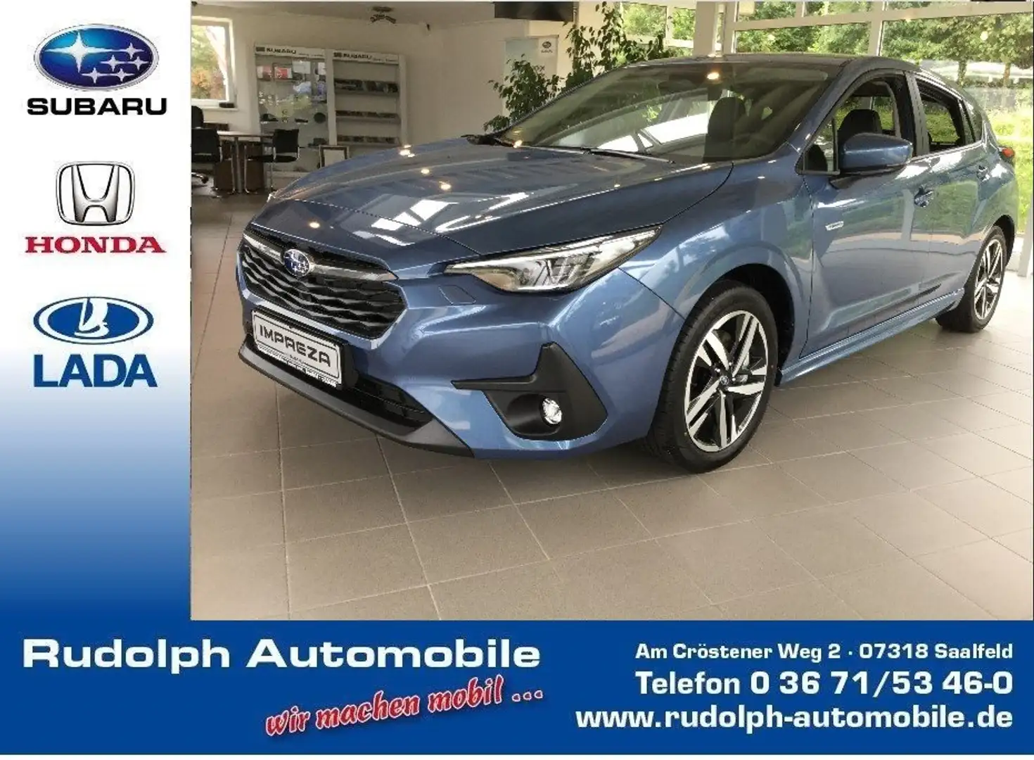 Subaru Impreza 2.0ie Lineartronic Platinum Modrá - 1