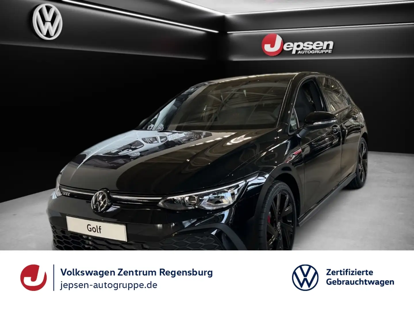 Volkswagen Golf GTI BlackStyle DSG R-KAMERA LED NAVI ACC Zwart - 1
