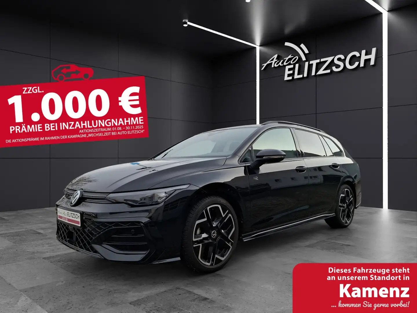 Volkswagen Golf VIII Variant eTSI R-Line DSG Matrix Navi AID AC... Schwarz - 1