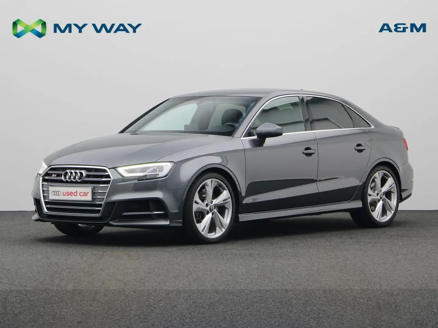 Audi S3 Sedan 2.0 TFSI 300 PK QUATTRO S-TRONIC Szürke - 1