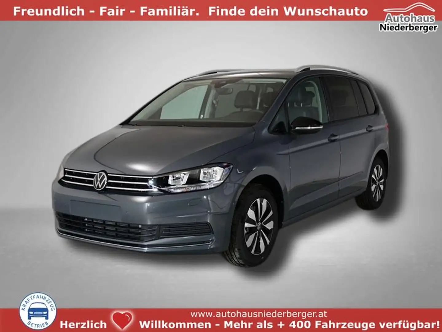 Volkswagen Touran Life Plus 1.5 TSI 7-Gang DSG 110 kW (150 PS), A... Grau - 1